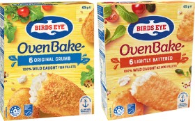 Birds-Eye-Oven-Bake-Fish-Fillets-425g-Selected-Varieties on sale
