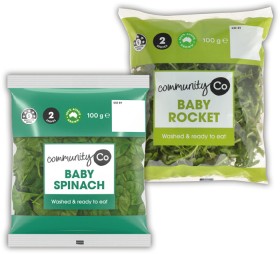Community+Co+Baby+Spinach+or+Baby+Rocket+100g