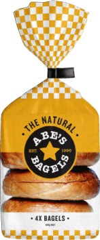 Abe%26rsquo%3Bs+Bagels+360g+Selected+Varieties