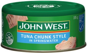 John-West-Tuna-185g-Selected-Varieties on sale