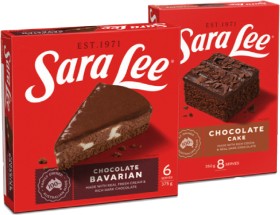 Sara+Lee+Carrot+Cake+400g%2C+Chocolate+Swirl+Bavarian+375g+or+Chocolate+Cake+350g