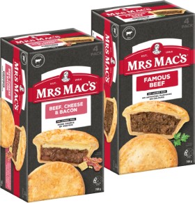 Mrs+Mac%26rsquo%3Bs+Pies+or+Giant+Sausage+Rolls+4+Pack+Selected+Varieties