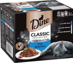 Dine-Classic-Collection-Wet-Cat-Food-12x85g-Selected-Varieties on sale