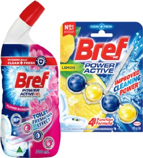 Bref+Rim+Block+Toilet+Cleaner+42-50g+or+Gel+600-700mL+Selected+Varieties