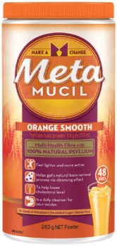 Metamucil+Daily+Fibre+Supplement+Orange+Smooth+Powder+283g