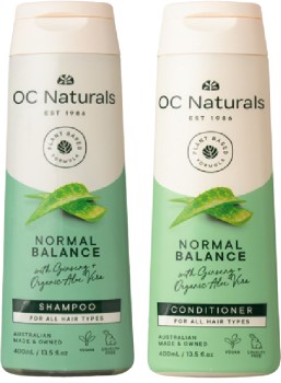 OC-Naturals-Shampoo-or-Conditioner-400mL-Selected-Varieties on sale