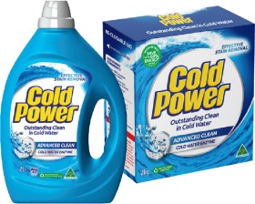 Cold-Power-Laundry-Liquid-2-Litre-or-Powder-2kg-Selected-Varieties on sale