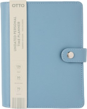 Otto-Undated-Desk-Time-Planner-Petrol-Blue on sale