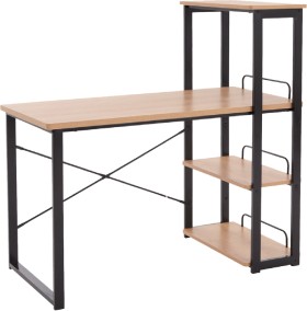 Otto-Arundale-Side-Shelf-Desk-1200mm-BlackOak on sale