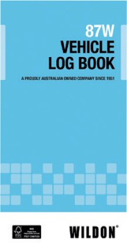 Wildon-87W-Vehicle-Log-Book on sale