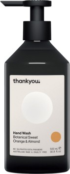 Thankyou-Handwash-Sweet-Orange-Almond-500mL on sale