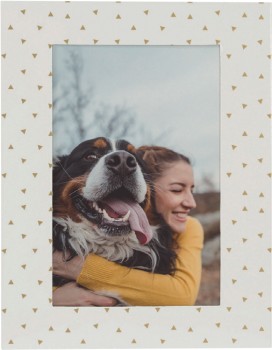 Lifestyle+Brands+Photo+Magnet+6x4%26rdquo%3B+White%2FGold