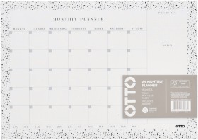 Otto+A4+Monthly+Business+Desk+Planner+15+Sheets