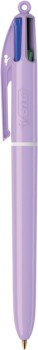 BIC+4-Colour+Ballpoint+Pen+Pastel+Purple