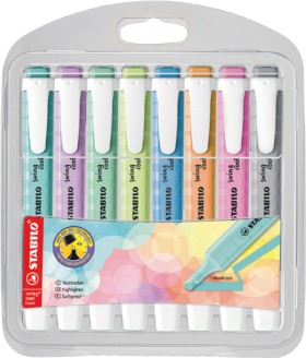 Stabilo-Swing-Cool-Highlighters-Pastel-8-Pack on sale