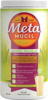 Metamucil-Fibre-Powder-114-Doses-Natural-Granular on sale