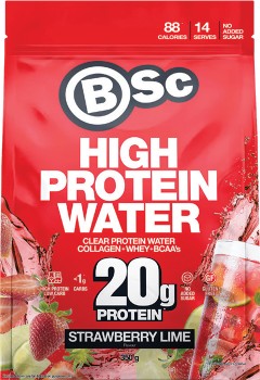 BSc-High-Protein-Water-350g-Strawberry-Lime on sale