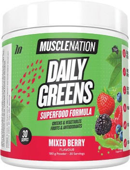 Muscle-Nation-Daily-Greens-180g on sale