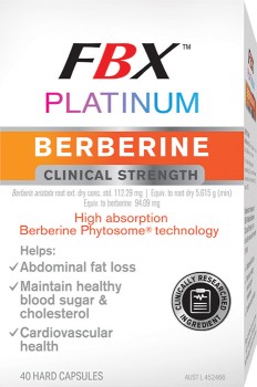 FBX-Platinum-Berberine-Clinical-Strength-40-Capsules on sale