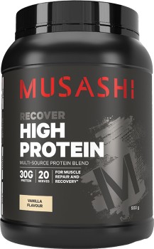 Musashi-High-Protein-900g-Vanilla on sale