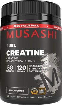 NEW-Musashi-Creatine-600g-Unflavoured on sale
