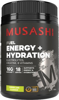 Musashi-Energy-Hydration-Powder-450g-Lemon-Lime on sale