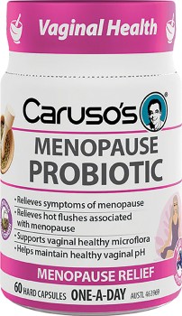 Carusos-Menopause-Probiotic-60-Capsules on sale