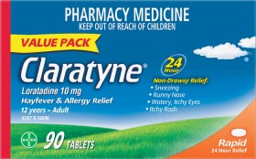 Claratyne-90-Tablets on sale