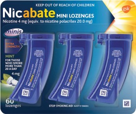 Nicabate-Minis-Mint-4mg-60-Lozenges on sale