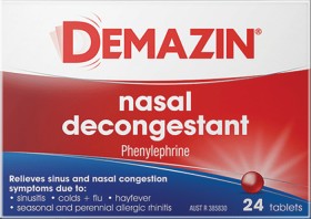Demazin-Nasal-Decongestant-24-Tablets on sale