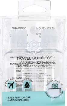 Basicare+Travel+Bottles+80mL+2+Pack