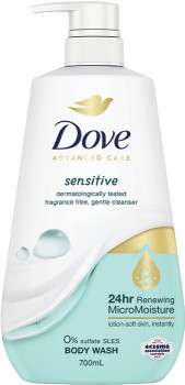 Dove+Advanced+Body+Wash+700mL+-+Sensitive