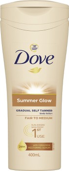 Dove+Body+Lotion+Summer+Glow+400mL+-+Fair+to+Medium