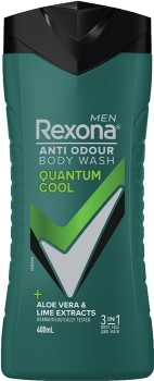 Rexona+Men+Anti+Odour+Body+Wash+400mL+-+Quantum+Cool