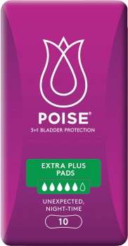 Poise+Extra+Plus+Pads+10+Pack