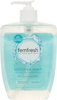 Femfresh+Sensitive+Wash+600mL