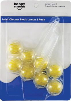 Happy+Essentials+Toilet+Cleaner+Block+Lemon+2+Pack
