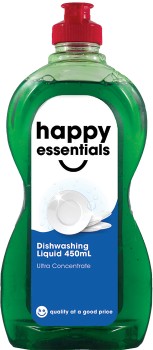 Happy-Essentials-Dishwashing-Liquid-450mL on sale