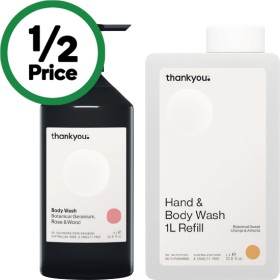 Thankyou+Body+Wash+1+Litre+or+Hand+%26amp%3B+Body+Wash+Refill+1+Litre