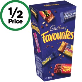 Cadbury-Favourites-265g on sale