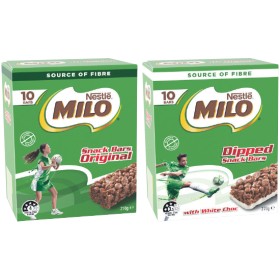 Nestl-Milo-Snack-Bars-210-270g-Pk-10 on sale