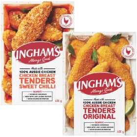 Inghams-Chicken-Tenders-or-Nuggets-400g on sale