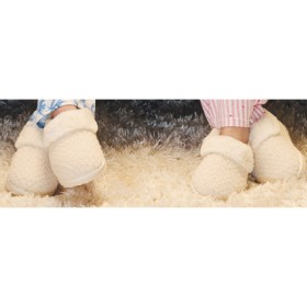 Ladies-Moccasin-Faux-Fur-Slippers on sale