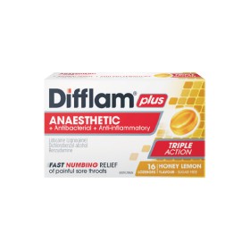 Difflam+Plus+Anaesthetic+Lozenges+Pk+16%7E