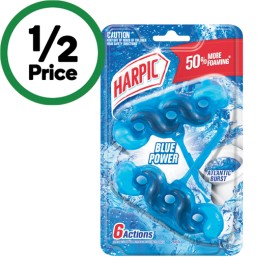 Harpic-Power-Toilet-Rim-Block-Pk-2 on sale