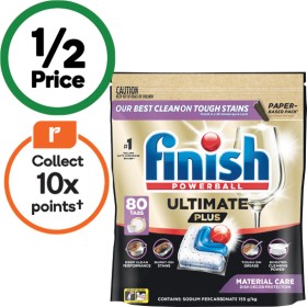 Finish-Ultimate-Plus-Material-Care-Dishwasher-Tablets-Pk-80 on sale