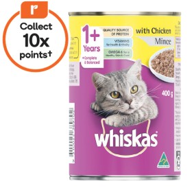 Whiskas-Wet-Cat-Food-400g on sale