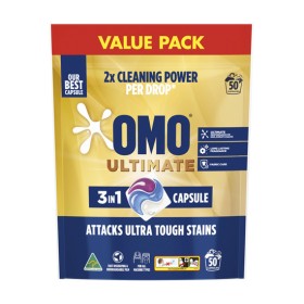 OMO-Ultimate-Laundry-Capsules-Pk-50 on sale