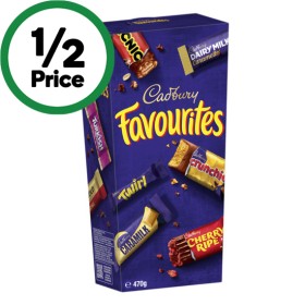 Cadbury-Favourites-470g on sale