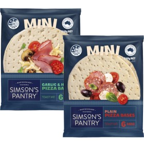 Simson%26%23039%3Bs+Pantry+Mini+Pizza+Bases+Pk+6